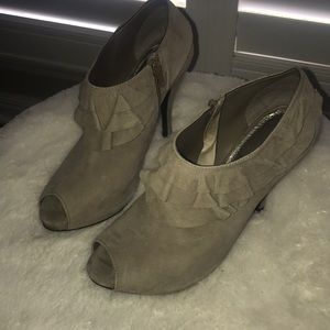 Gianni Bini suede heels.